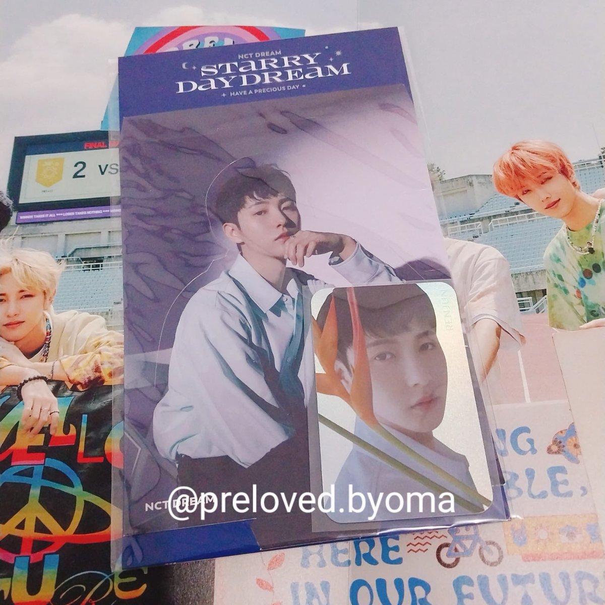 Wts!

Renjun Starry Day Dream
Holo Standee + PC
Unsealed Fullset

💰105k (inc adm+pack)
🍊bisa keep event
📍jkt (rd ina)

Nct dream pc poca photocard renjun
