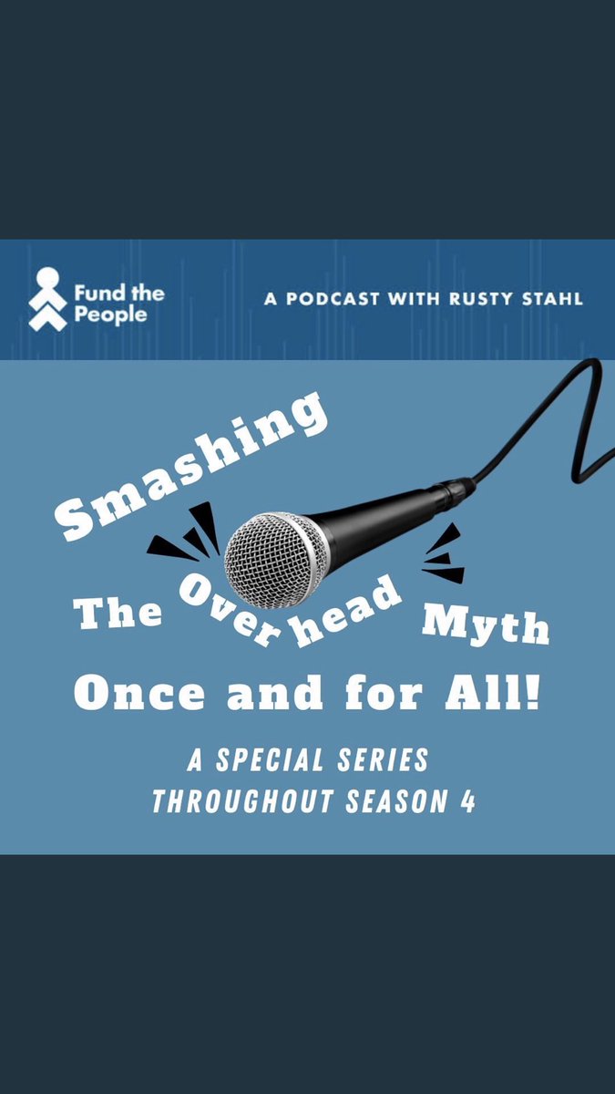 FundThePeople's tweet image. Now avail: MacArthur Foundation COO Kenneth Jones talks w/ @rustystahl @FundThePeople Podcast about changes @macfound has made to help end nonprofit starvation cycle. It’s our 4th installment of Smashing the Overhead Myth, Once &amp;amp; For All!#FundThePeople podcasts.apple.com/us/podcast/fun…