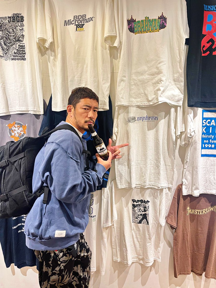 tsukasakusakabe's tweet photo. brahman TOSHI-LOW遊び来てくれたよ
#ABNORMALS
#BACKDROPBOMB
#BRAHMAN
#COKEHEADHIPSTERS
#envy
#FIGHTFORYOURRIGHT
#FRUITY
#GRUBBY
#HELLBENT
#HUSKINGBEE
#KEMURI
#LOWIQICHI
#ヌンチャク
#POTSHOT
#雷矢
#REDHOTROCKINHOOD
#RUDEBONES
#SCAFULKING
#SOBUT
#WRENCH
#山嵐 https://t.co/QKs6ObAkl9