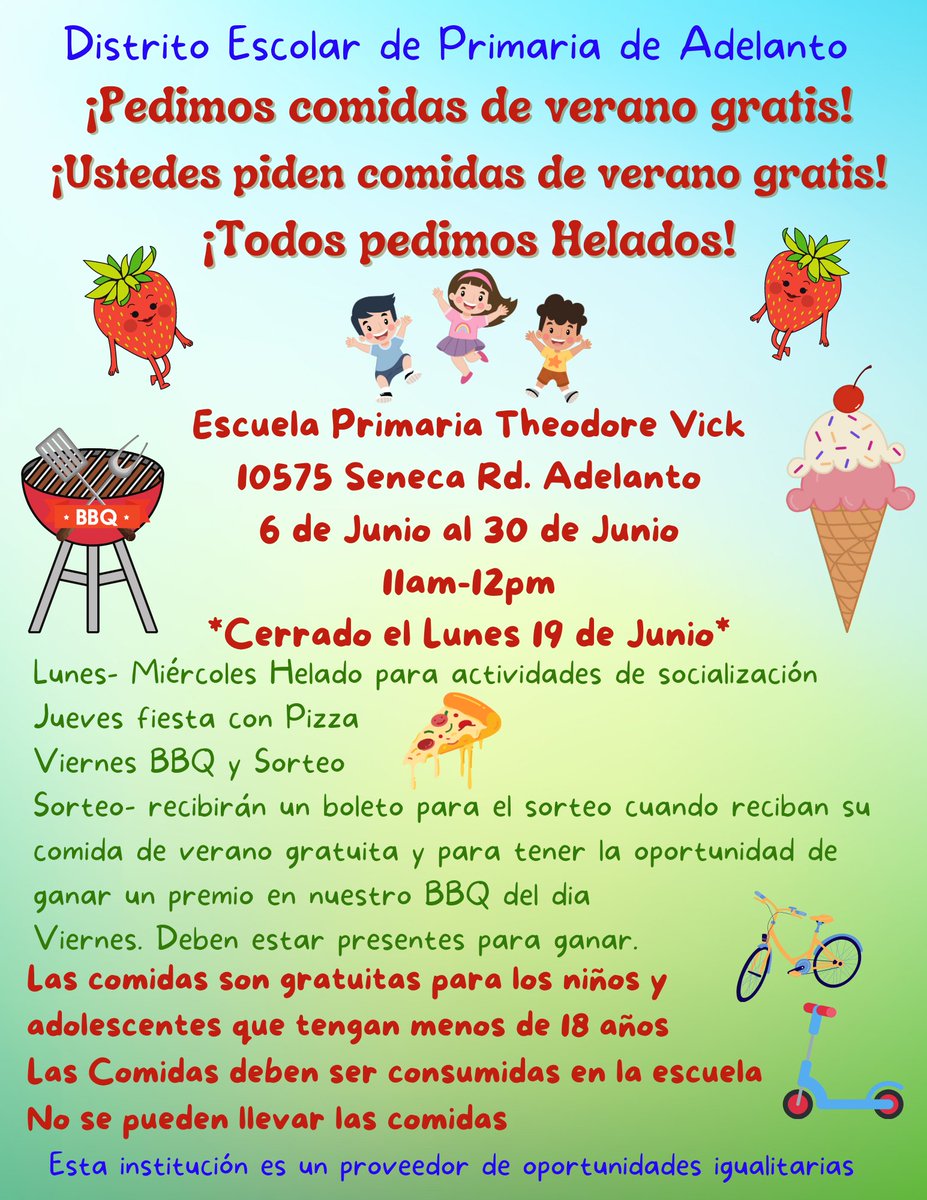 Adelanto Elementary School District tweet media