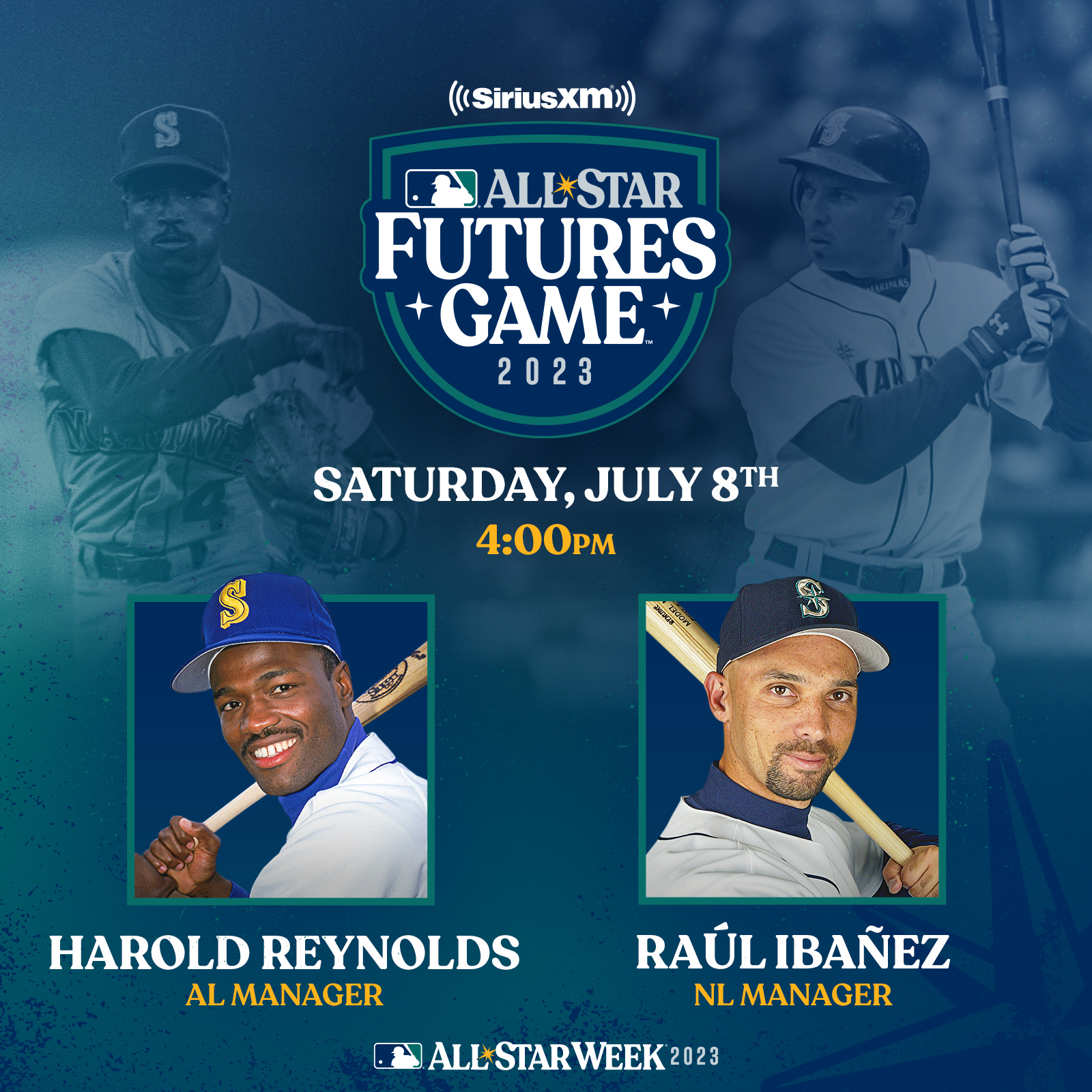 Ex-Mariners Harold Reynolds, Raul Ibañez named All-Star Futures