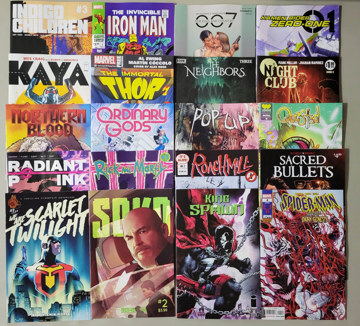Amazing_Fantasy's tweet photo. Today's new books! https://t.co/ng40pld65y