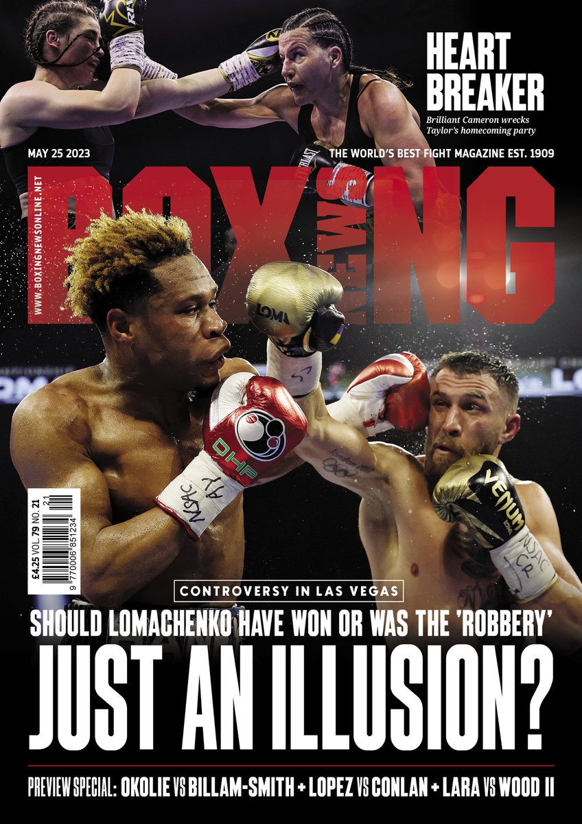 KOTV_Boxing's tweet image. Who won the #HaneyLoma fight debate rumbles on in the pages of this weeks @BoxingNewsED 
#boxing