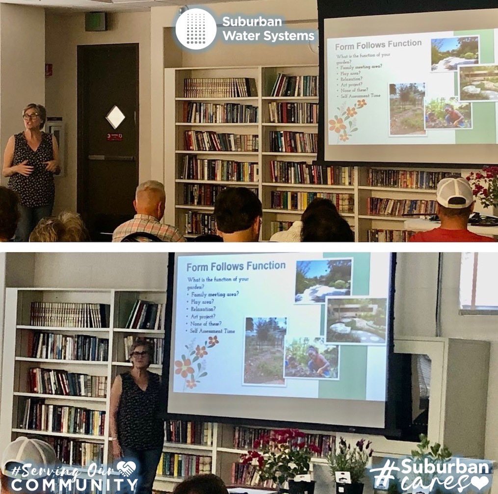 We had a great #LandscapeWorkshop yesterday for our customers 🪴💧We appreciate everyone for attending and @CityofLaMirada for allowing us the space to provide this service to the community 💙 #WaterConservationWednesday #SuburbanCares #ServingOurCommunity