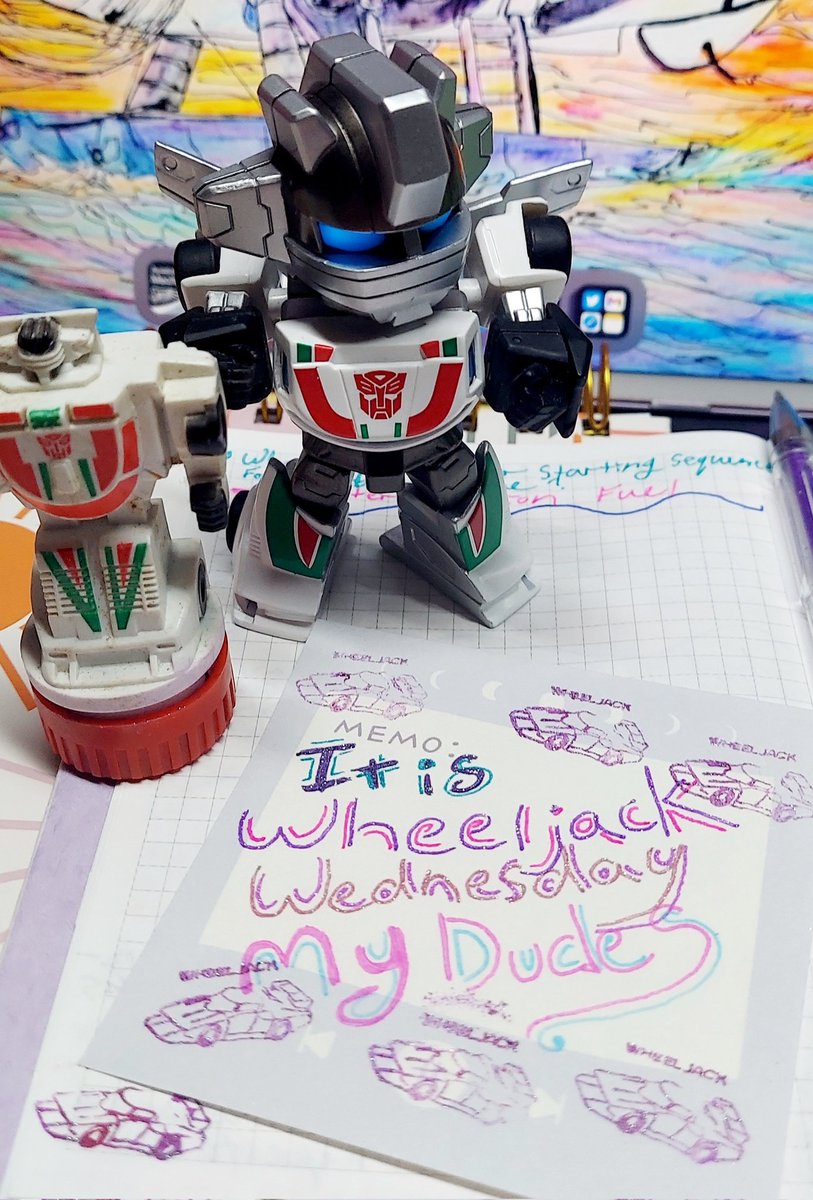 The best day for Wheeljack Wednesday is every day, because he's worth it 😌💕