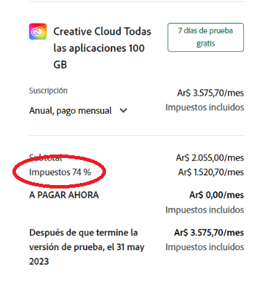 David_Silvera21's tweet photo. Me parece que tengo un poco de Adobe en mis impuestos.....

#afip #impuestos #choreo #robo https://t.co/WWNEWxOZhH