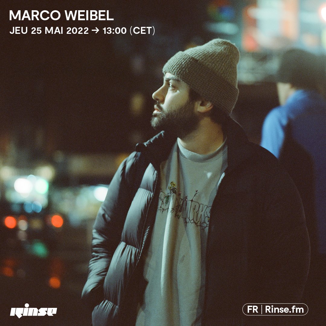 Il est 13h !

Vous êtes avec #MarcoWeibel !

🎶
rinse.fr/podcasts/

#verrouillé 🔒 rinse.fr/player