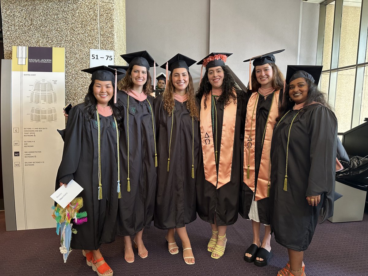 Special congrats to the CEMCH scholars who have demonstrated outstanding achievements  and MCH professional development throughout their time at Tulane.

From left to right: Nomin Bayandalai, Natalia Machicote-Ferrer, Bryn Prieto, Victoria Utria, Lily King, and Sailaja Dokku