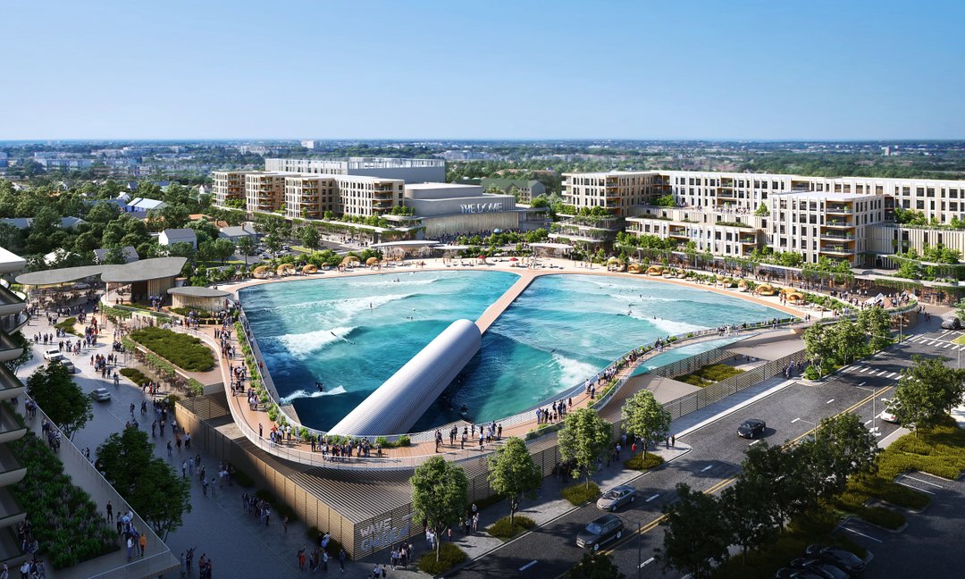 Exciting news! The groundbreaking at Atlantic Park in Virginia Beach has officially begun, and we can't wait for you to see what's in store! The development features an incredible surf park, where you can catch the perfect wave any day of the year. Whether you're a seasoned pro o