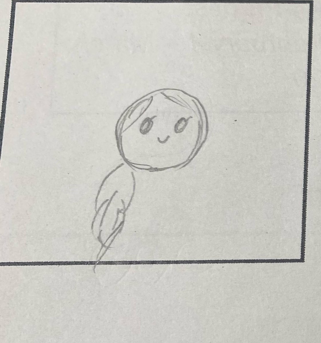 I taught my students how to write about personalities in English and asked them to describe one of their classmates/friends and then draw a portrait of them and 3 students chose me 😭😭😭😭😭
