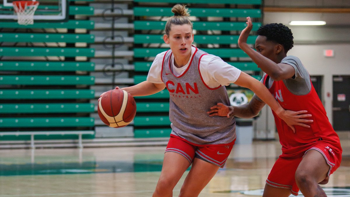 CanBball's tweet photo. Back to work in Edmonton 😤

Training camp is underway in the @CityofEdmonton, as we ramp up preparations ahead of next Friday's exhibition game against 🇯🇵 in Victoria. https://t.co/DK3vw0eT8J
