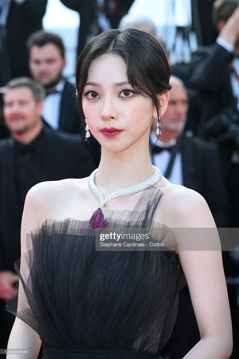 230524 #KARINA at the 76th annual Cannes Film Festival via getty images