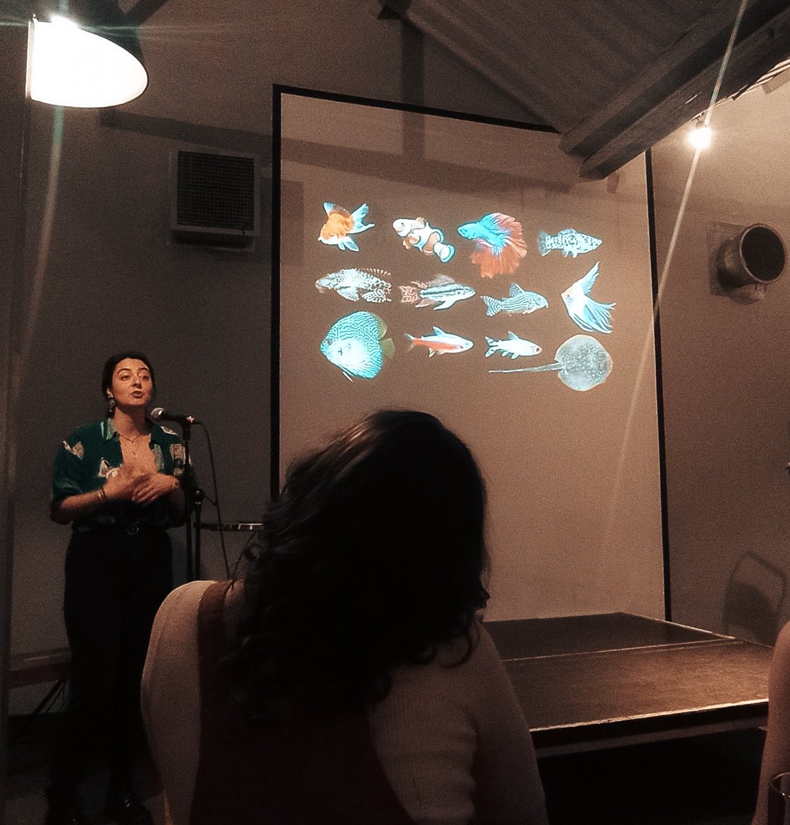 Ever wondered what the knock on effect of fishing for aquariums is? I hadn't until @marpineda17's fantastic talk about fishing in the Amazon at #pint23 this evening 🐟🐠