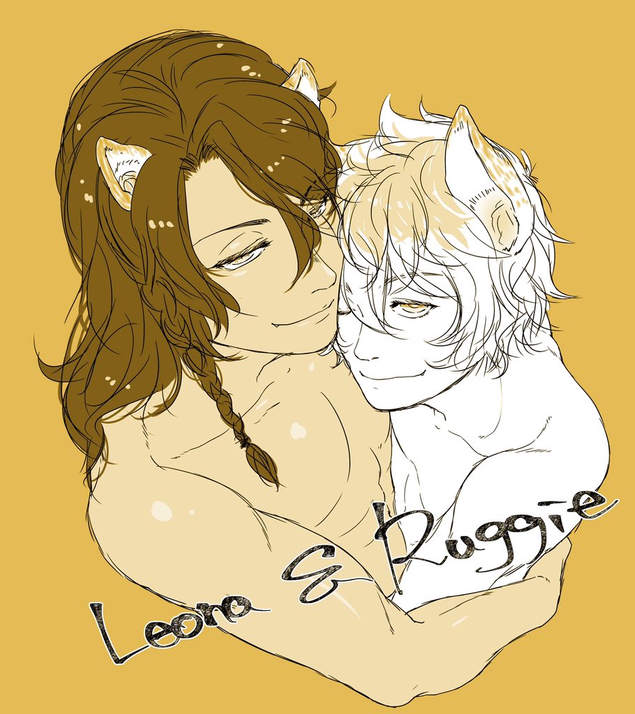 「#twst_BL レオラギ 再掲  おは」|nachi■暫く絵の更新停止のイラスト