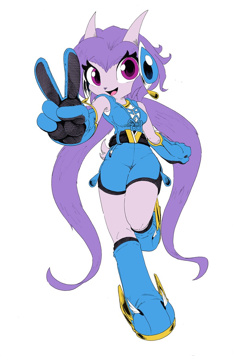 にさいシャンシャン♡エンブレムパンダちゃんコスチュー パープル×Lilac I saw Dawn M. Bennett's post about commissioning art of characters