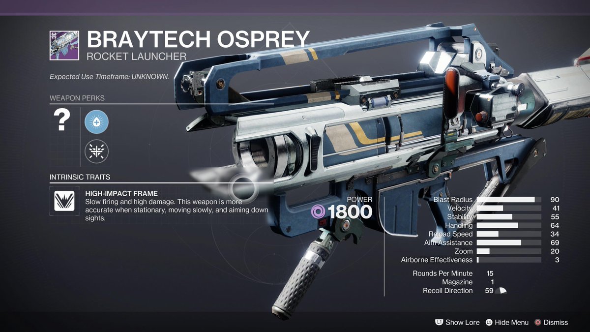 NoFilterGames's tweet image. At one time this was the most lethal Rocket Luncher in the game.  It’s a Nightfall Reward this season.  This was my go to in the crucible before sunsetting.

#Destiny2 #Destiny2Lightfall #seasonofthedeep #lightfall