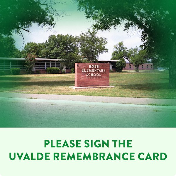Today marks one year since 19 children and two teachers were murdered in a mass shooting.
Will you please sign our remembrance card to honor the children and teachers murdered in Uvalde last year? https://t.co/ZFLF4do3uG
-Sandy Hook Promise (SHP) https://t.co/6DWdVPmroF