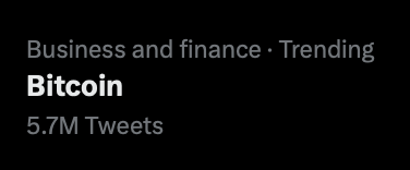 Defi_Spidey's tweet photo. Looks like #SafeMoon is playing with the #Twitter #Trending BIG BOYS!

#Bitcoin   = 5.7M Tweets
#binance  = 5.15M Tweets
#SafeMoon = 5.25M Tweets

WEN #SafeMoon #HashTagEmoji? 🤔 https://t.co/SuBQLsFET5