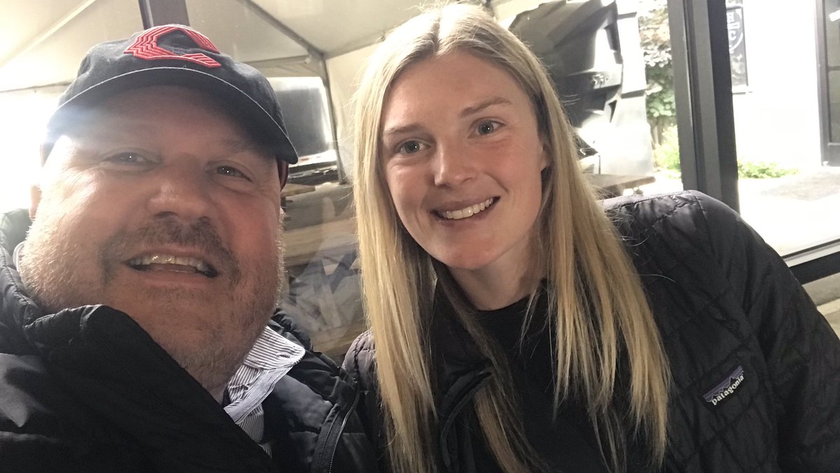 1 of 2 🏀 So who would have  thought that the granddaughter (<a href="/makenzi_laporte/">Z</a>) of my good friend and mentor, Al DeRose, would be California and <a href="/ChicoWbb/">Chico State Women’s Basketball</a>’s greatest athlete? So excited to be hanging w/ Z-DOG (I gave her that name) today. @ChicoWildcats <a href="/ChicoState/">Chico State</a> #WildcatFamily