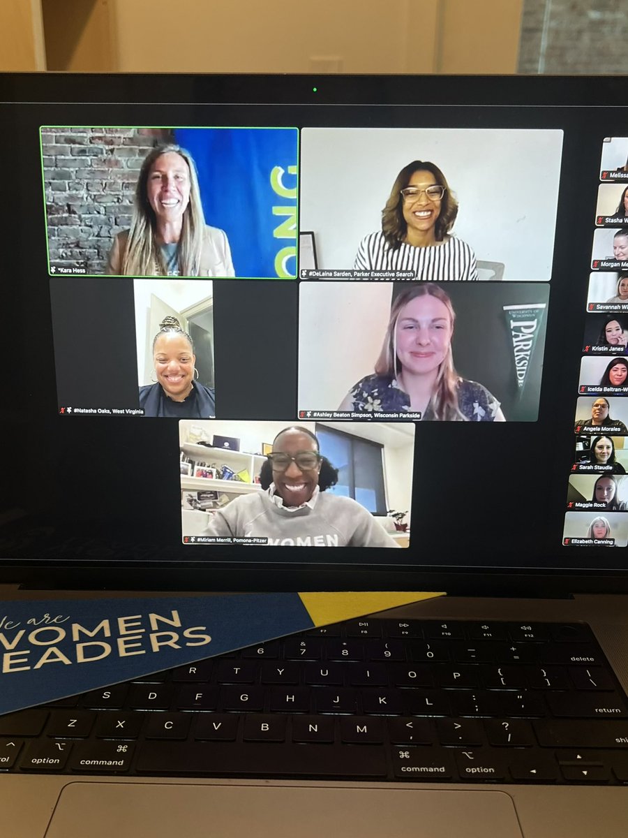 Day 1 of #WLS23 was 🔥🔥🔥! Thank you @THEsarden17, @noakes1, @icantbeBEATON & Dr. Miriam Merrill for sharing awesome insights on how to land a job early in your career.

Excited for what tomorrow brings for our emerging leaders! #WeAreWomenLeaders 💙💚