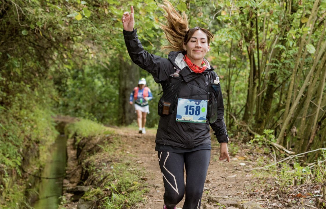 100 Kilómetros que me llenaron energía y felicidad 🫶🏻✨💚⛰️@SoyCorredora @trailrunningrvw @ComuniRunners @ComunidadTrail @FenixRun_Mexico