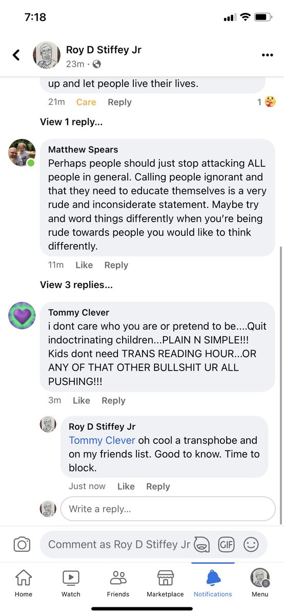 Time to start pruning my friends list on Facebook again. Gross “humans” #TransRightsAreHumanRights #lgbtqrights