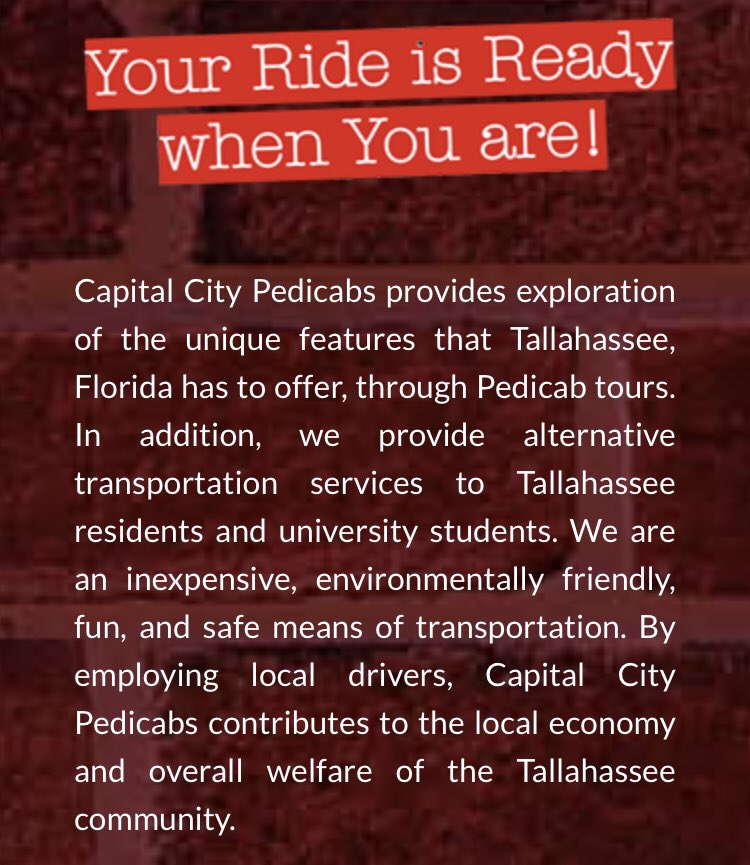CCPedicabsllc's tweet photo. Hey folks, Mike (The Bike) here, as we are getting in to the heat of summer I just wanted to remind you that we are here year round, available for hire and proud to be a part of the community we get to serve and call home! Check out our #OneLinkforEverything on our bio! https://t.co/L5QihXMnYO