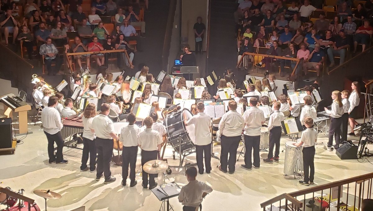 MrMarcManzo's tweet photo. North Harford Middle Spring band concert is rockin' in the Nest!

@HCPSchools https://t.co/1maH4ICTza