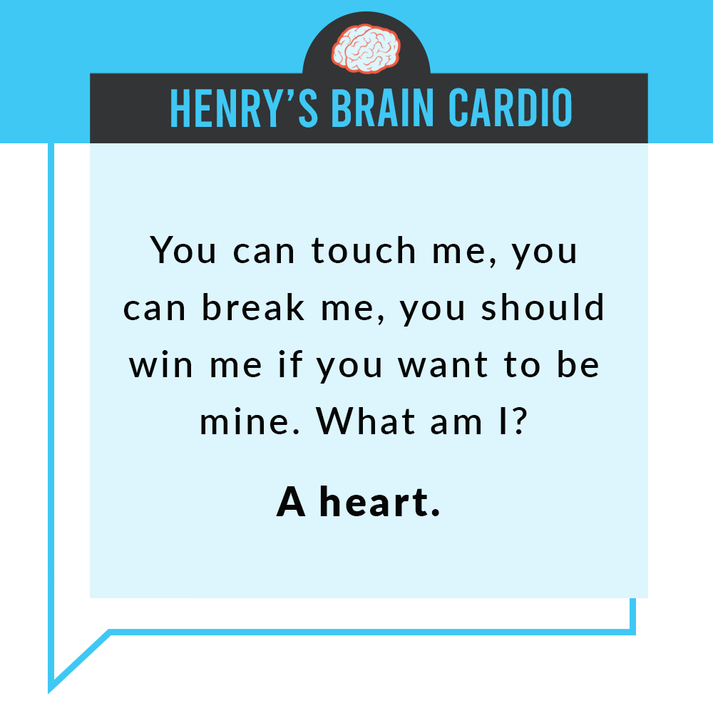 What'd you think of this month's Brain Cardio? 🧠💪 Did you guess it right? 

#BrainCardio #RiddleMeThis #BrainTeaser #YouDeserveMore
