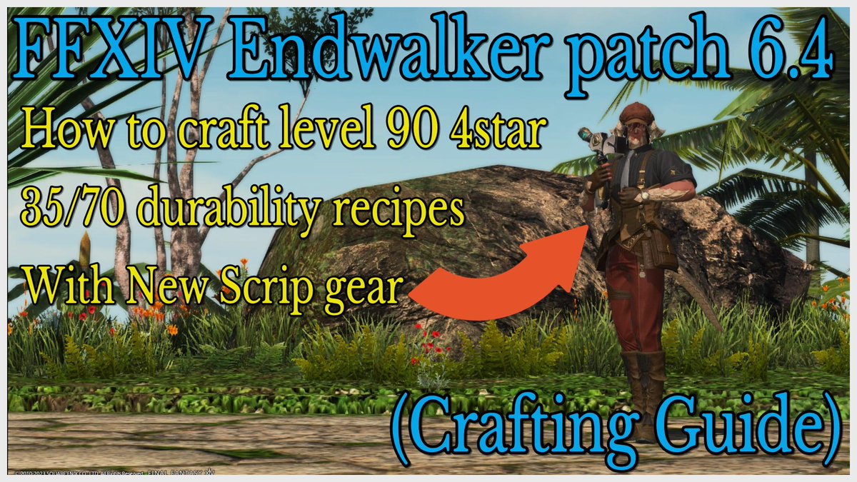 zanelionhartxiv's tweet photo. https://t.co/Yn2bubXDtG I will not allow anyone to beat me to this one. #ffxiv #scripgear #hqrotation #35durability #70durability #4star #level90 #endwalker https://t.co/aoPdW6lkU4