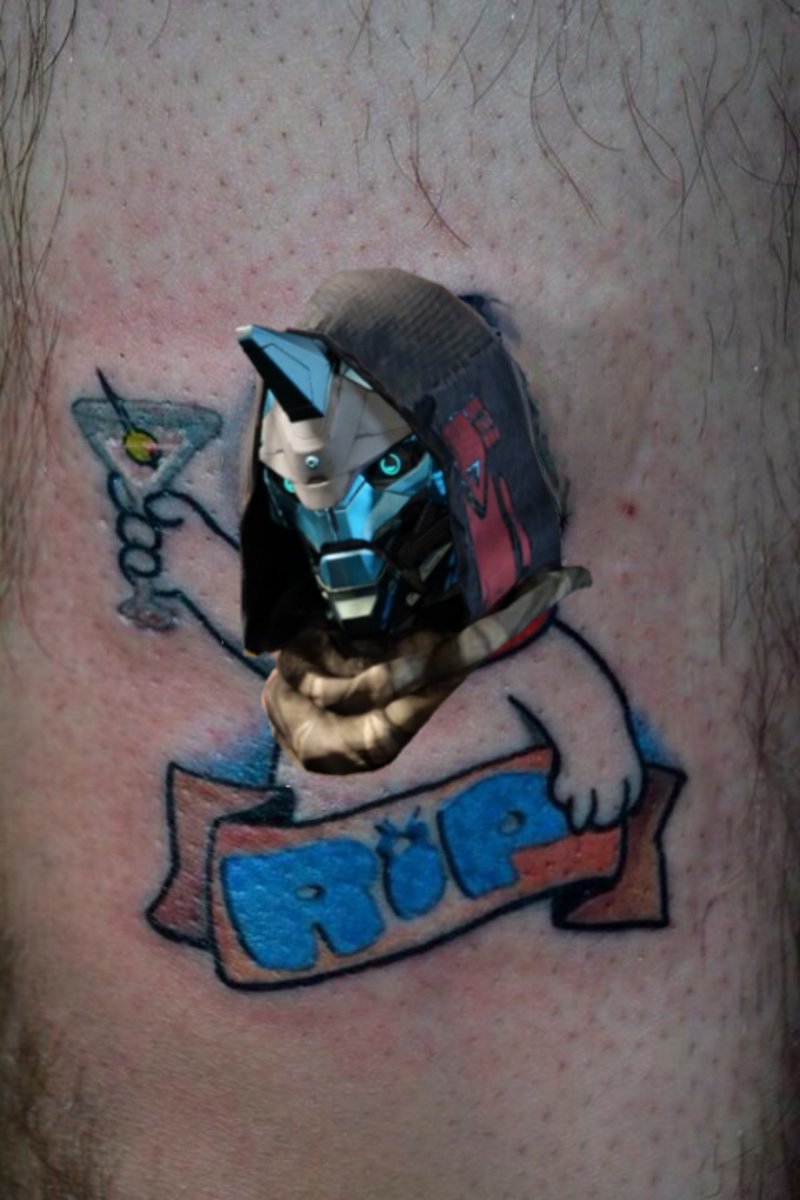 deadasswaluigi's tweet photo. Great, now everyone is going to make fun of my tattoo https://t.co/3lySGleipR