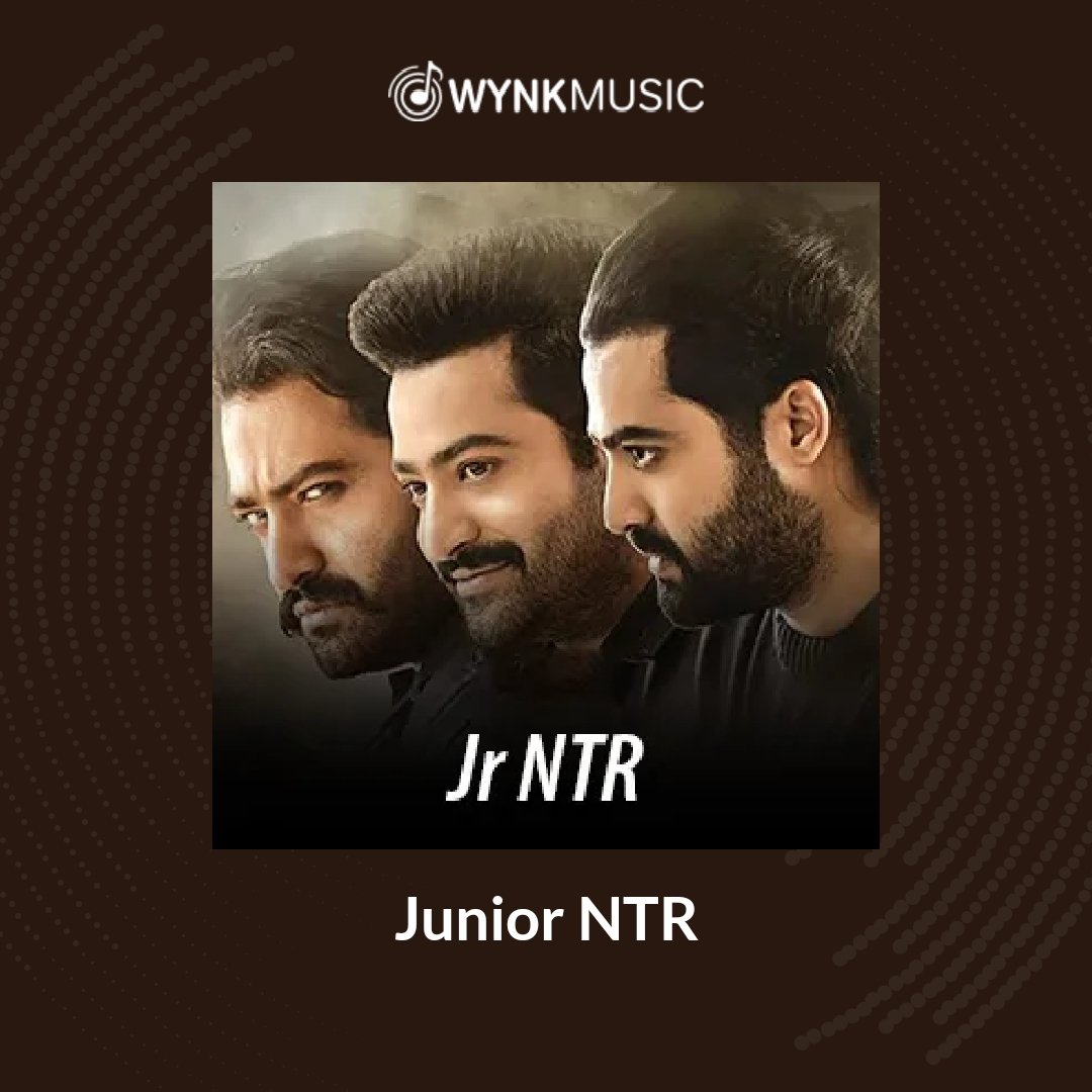 Listen to songs of Junior NTR at open.wynk.in/QelEYRYRgeb?~d… on Wynk Music