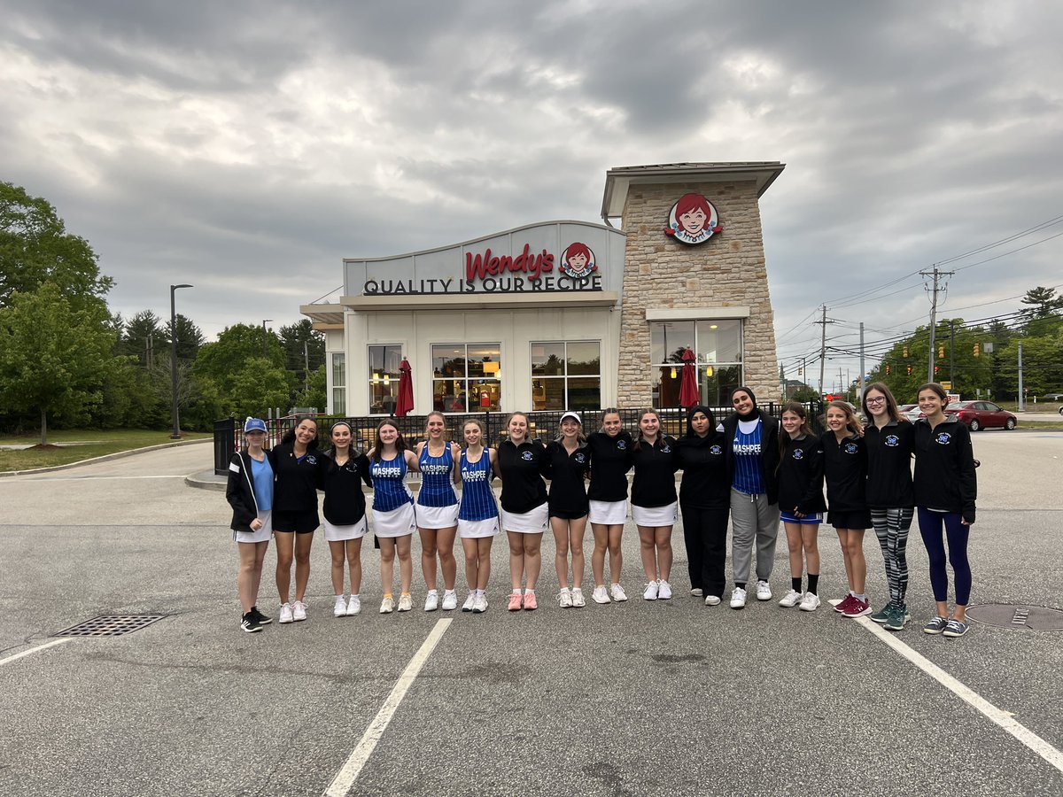 MMHSVarsityGirl's tweet photo. Last away game for mashpee girls tennis. Impressive play by the lady falcons today against Cohasset, despite the 1-4 play. Looking forward to senior night tomorrow at 4pm! https://t.co/FlmF9kZvE2