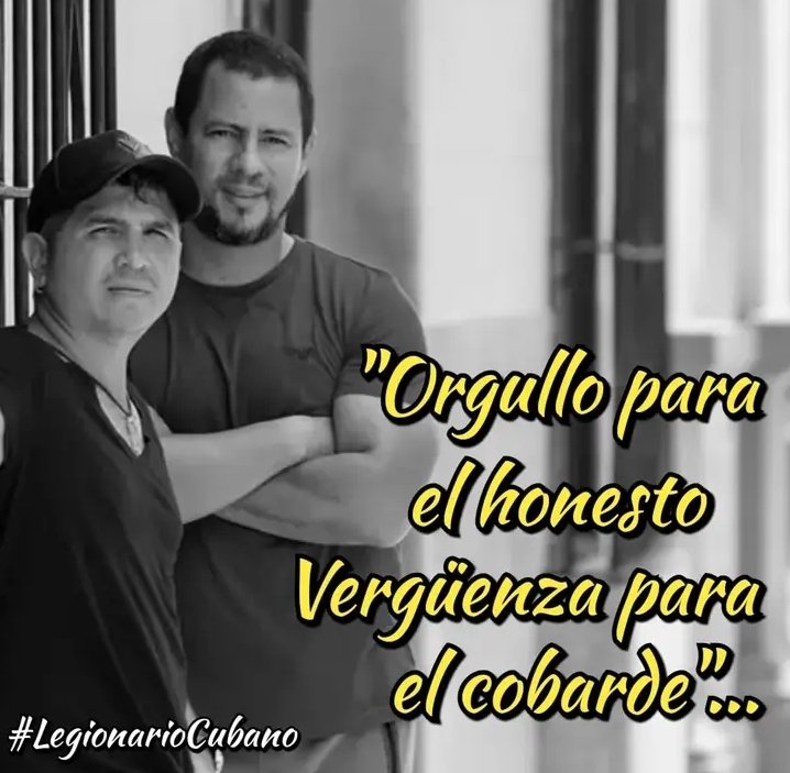 🎯Ellos siempre serán orgullo, fuerza, protagonismo, humildad, rebeldía y amor conjugados!!! 🔥

Y eso le duele al enemigo!

#ConBuenaFeYo sigo 🏃🇨🇺 y si no les gusta, me vale poco.
Nos vemos por ahí... 📌