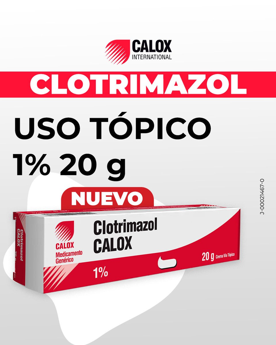 CaloxVenezuela's tweet photo. En Calox entendemos que estás expuestos a muchos hongos que pueden afectar a tu piel. Evita las molestias con Clotrimazol. ☑️
🩺Consulta con tu médico de confianza. Evita la automedicación.
#Calox #CaloxVenezuela #Clotrimazol #Piel #Hongos #CaloxSiempre https://t.co/vsG79MjjDx