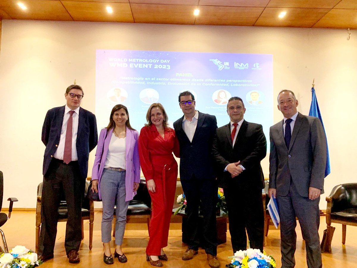 INMdeColombia's tweet photo. #WorldMetrologyDay | ¡Agradecemos a todos los participantes por su invaluable contribución en la celebración del Día Mundial de la Metrología en el @INMdeColombia! Su entusiasmo y conocimiento compartido hicieron de este evento un éxito.
#SemanaSIM #Metrología #WMD https://t.co/6vbcV1a0g6