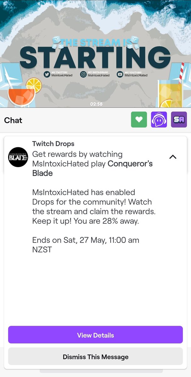 MsIntoxicHated's tweet image. Come get your drops and say hi! @ConquerorsBlade