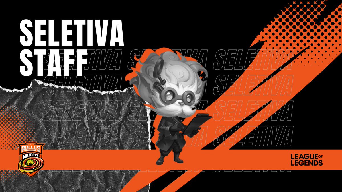 ✨SELETIVA STAFF✨
🧡POLLUS MAJORIS🧡

<a href="/vagas_esports/">Vagas Esports</a> 
<a href="/FAgencyTracker/">Free Agency Tracker</a> 

Estamos disputando a Série C da <a href="/LigaGG_/">Liga GG</a> e buscamos pessoas que possam agregar nessa caminhada!🌠

Link do formulário nos comentários ⬇
Nos vemos no topo!🚩