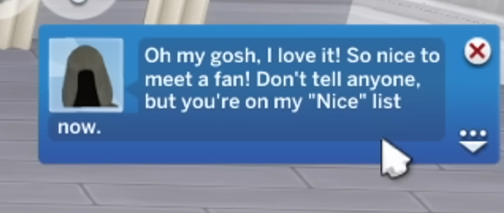 onlyabidoang's tweet photo. Fun fact: In The Sims 4 Nifty Knitting, once you've reached level 10 knitting skill, you'll be able to knit "Lil' Grim", a little Grim Reaper toy. However, if you give it as a gift to the actual Grim Reaper, he'll be pleased and your current age bar progression will be reset! https://t.co/Q3FsQj53qa
