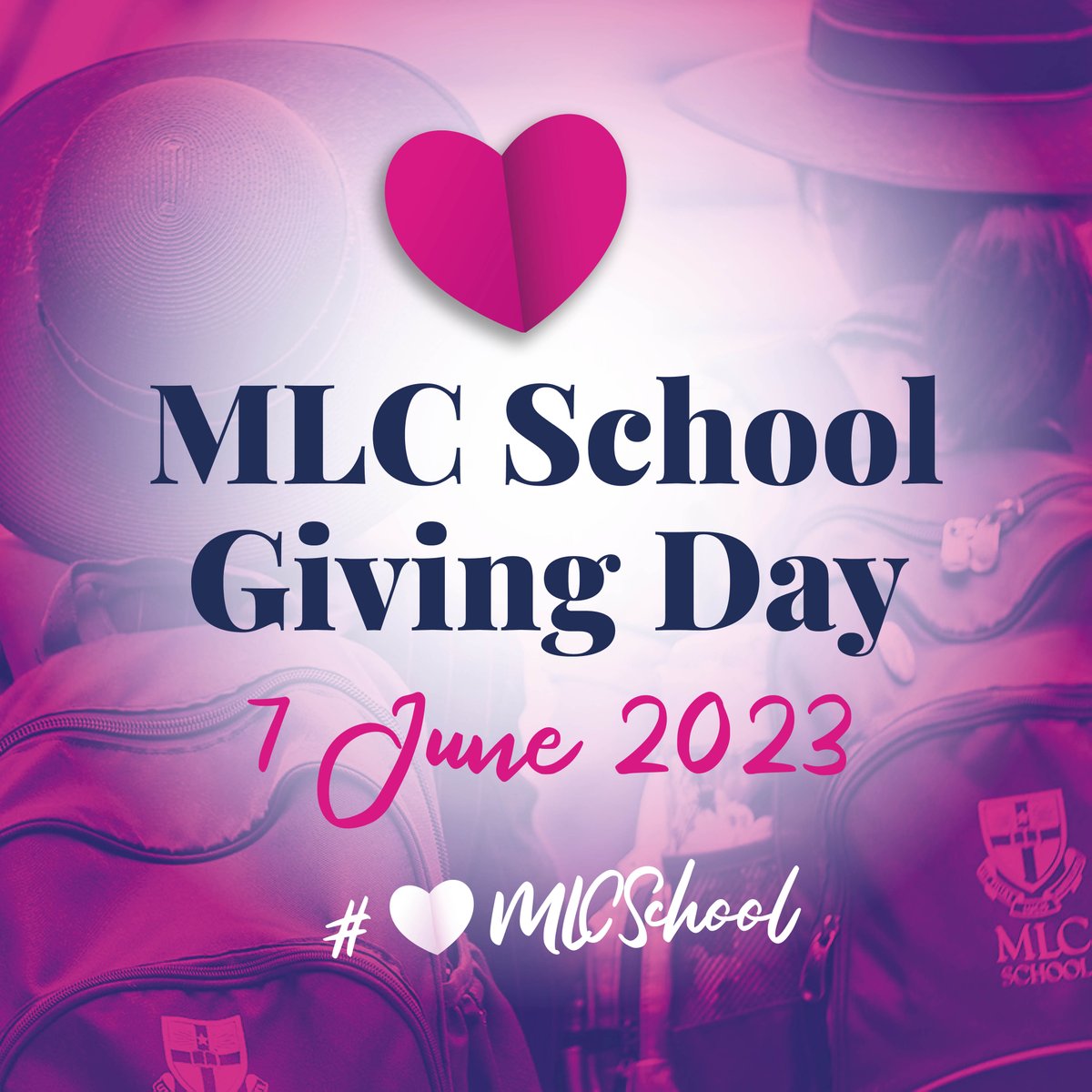 Show you ❤mlcschool on 7 June! 
Follow the live countdown at giving.mlcsyd.nsw.edu.au

#❤mlcschool