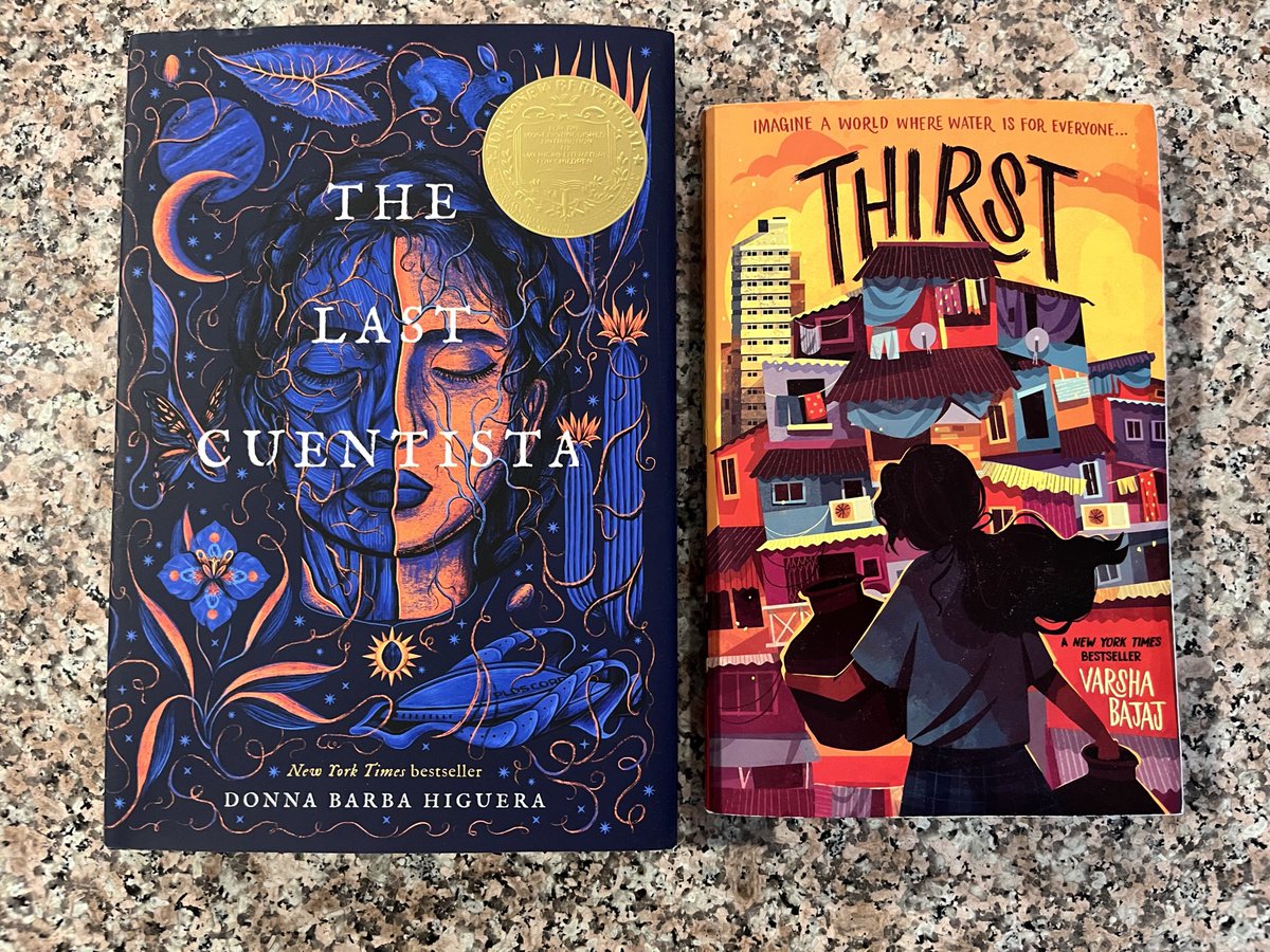 The other day, two former students came by to give me these book recommendations. I’m so excited to read them! Thanks, Isla and Amara! 💗