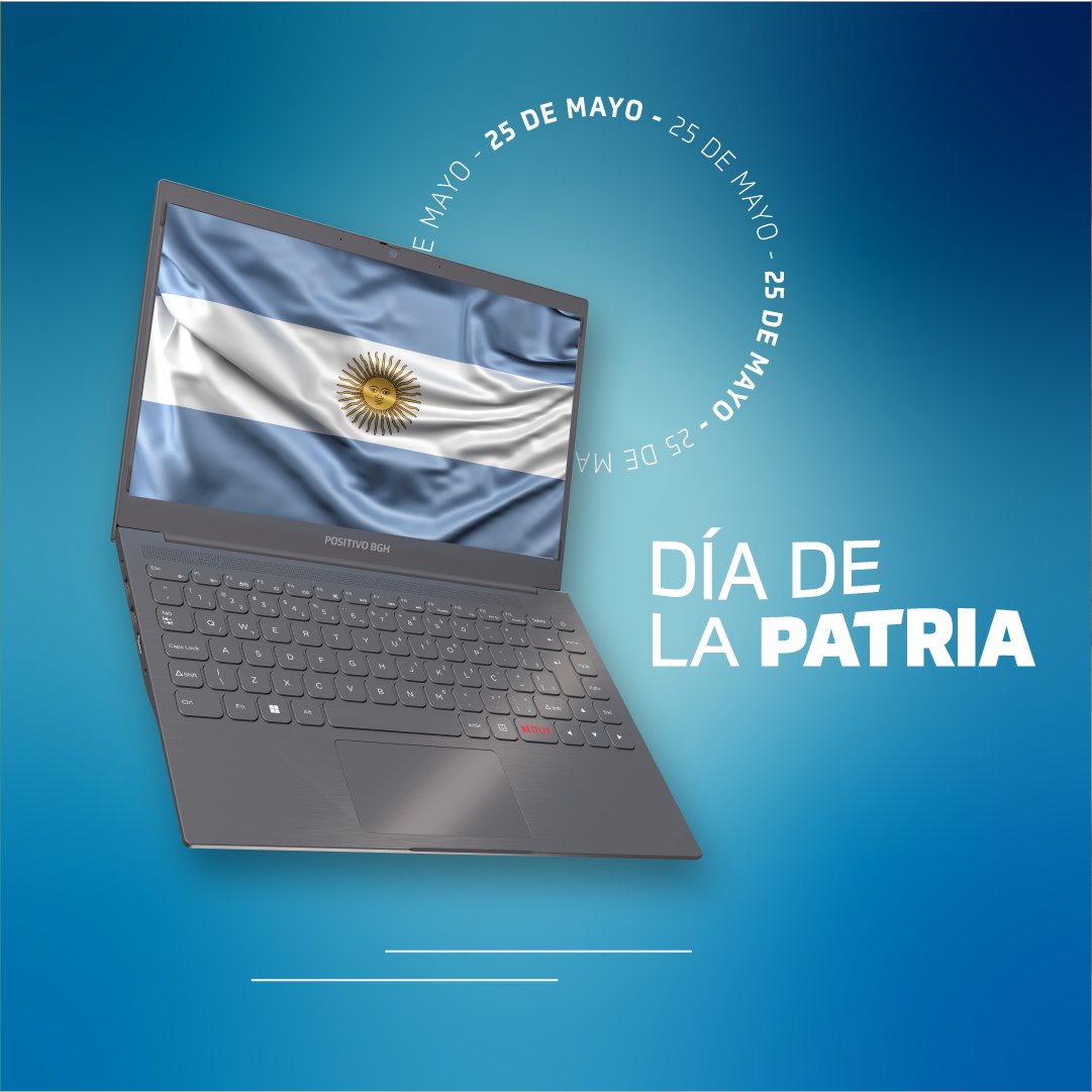 ¡Feliz Día de la Patria! 🇦🇷💙

Con nuestros productos tecnológicos e innovadores buscamos contribuir al crecimiento de nuestra industria y mejorar la calidad de vida de las comunidades.

Sigamos trabajando con los valores de nuestra Nación: la solidaridad, el respeto y la pasión.