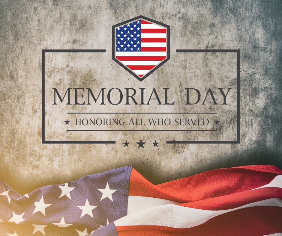As Memorial Day approaches, we take a moment to remember and honor those who made the ultimate sacrifice while serving our country.