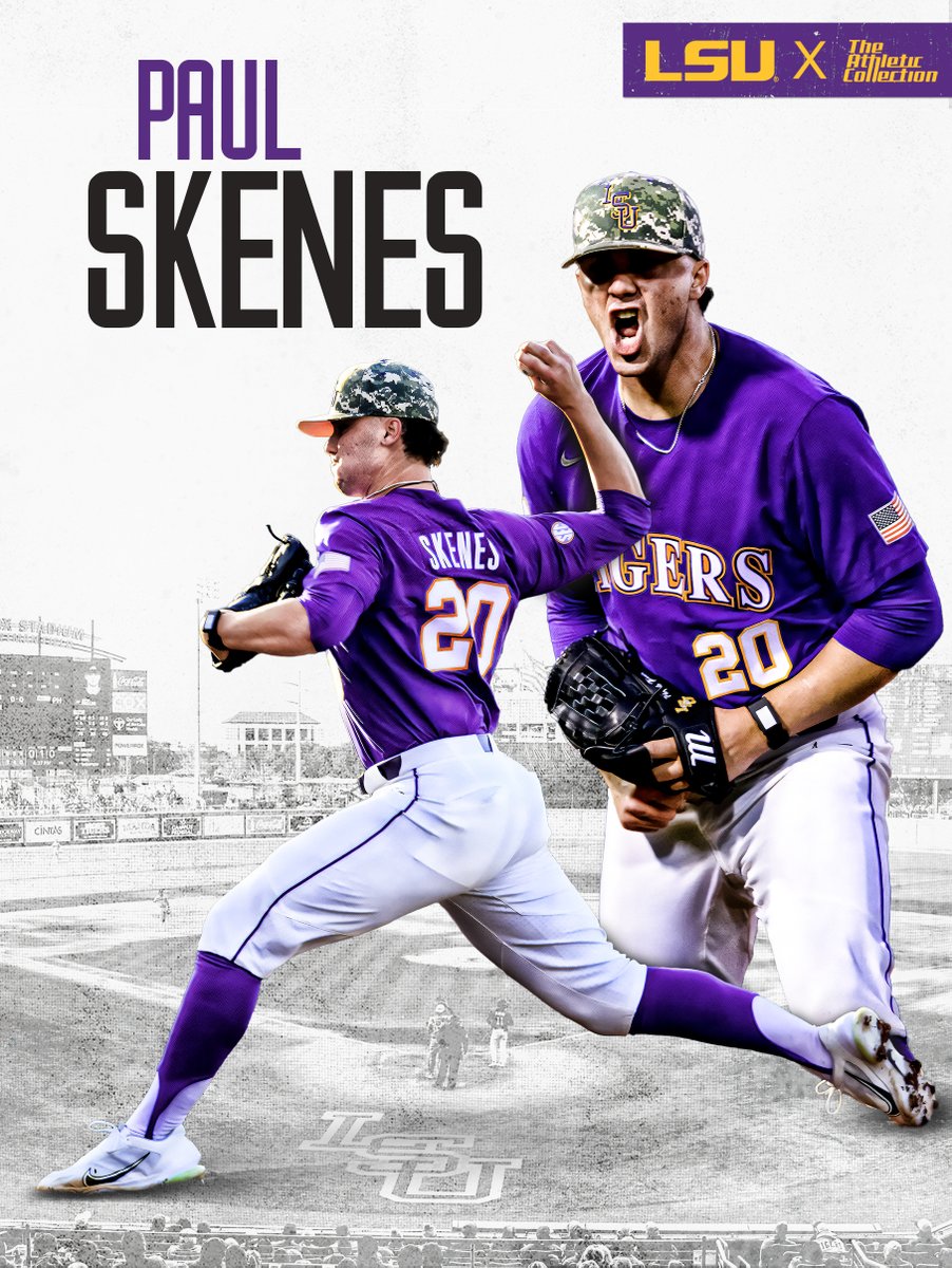 Let's have some fun.. RT this and let us know who you got winning for a chance to win a FREE poster of Smith or Skenes! #SECTourney #LSU #Arkansas #NCAABaseball 

shop-tac.com