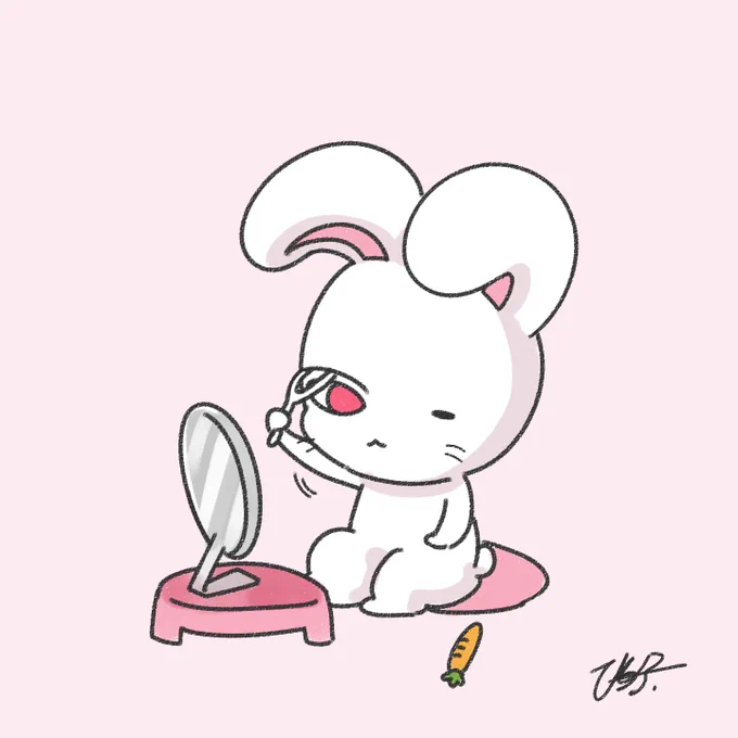 アイプチうさぎ