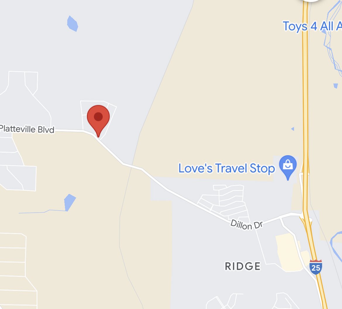 Pueblo West Metro on Twitter "EMERGENCY ROAD CLOSURE Platteville Blvd