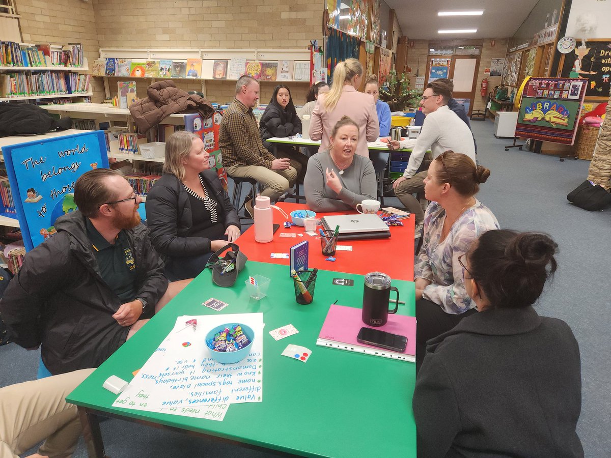 jodiepclark's tweet photo. Inspirational twilight session last night @Hammondville_ps as we explored the complexity of vulnerability, courage and belonging to strengthen our existing practices. #knownvaluedcaredfor @DrAMandel https://t.co/0ig5kuD42m