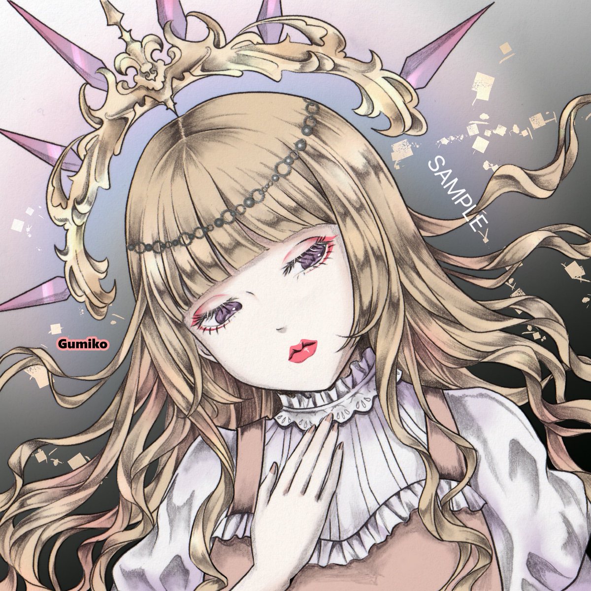 #1日でフォロワー何人増えるかチャレンジ
出遅れ感を感じつつもチャレンジ！
ゴスロリちゃんや人間とドールの中間ちゃんをよく描いています。1人でも増えたら嬉しいな♥よろしくお願いします☺︎