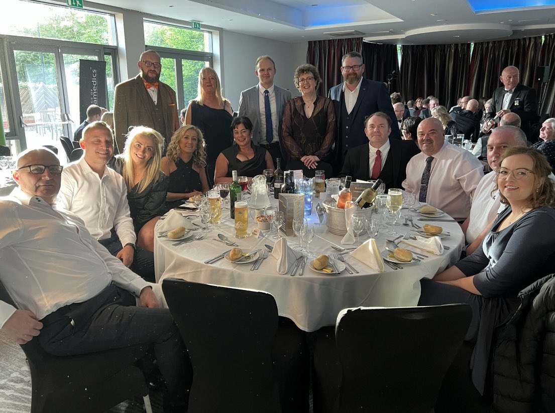 ColinMcMurray5's tweet photo. Just back from @ParamedicsUK conference. The energy and enthusiasm were infectious and there was plenty to chat about over the two days. Thanks to everyone who took the time to say hello and make me feel welcome, such a pleasure to attend and represent NIAS. #ParaCon23 https://t.co/oaeqZsm35B