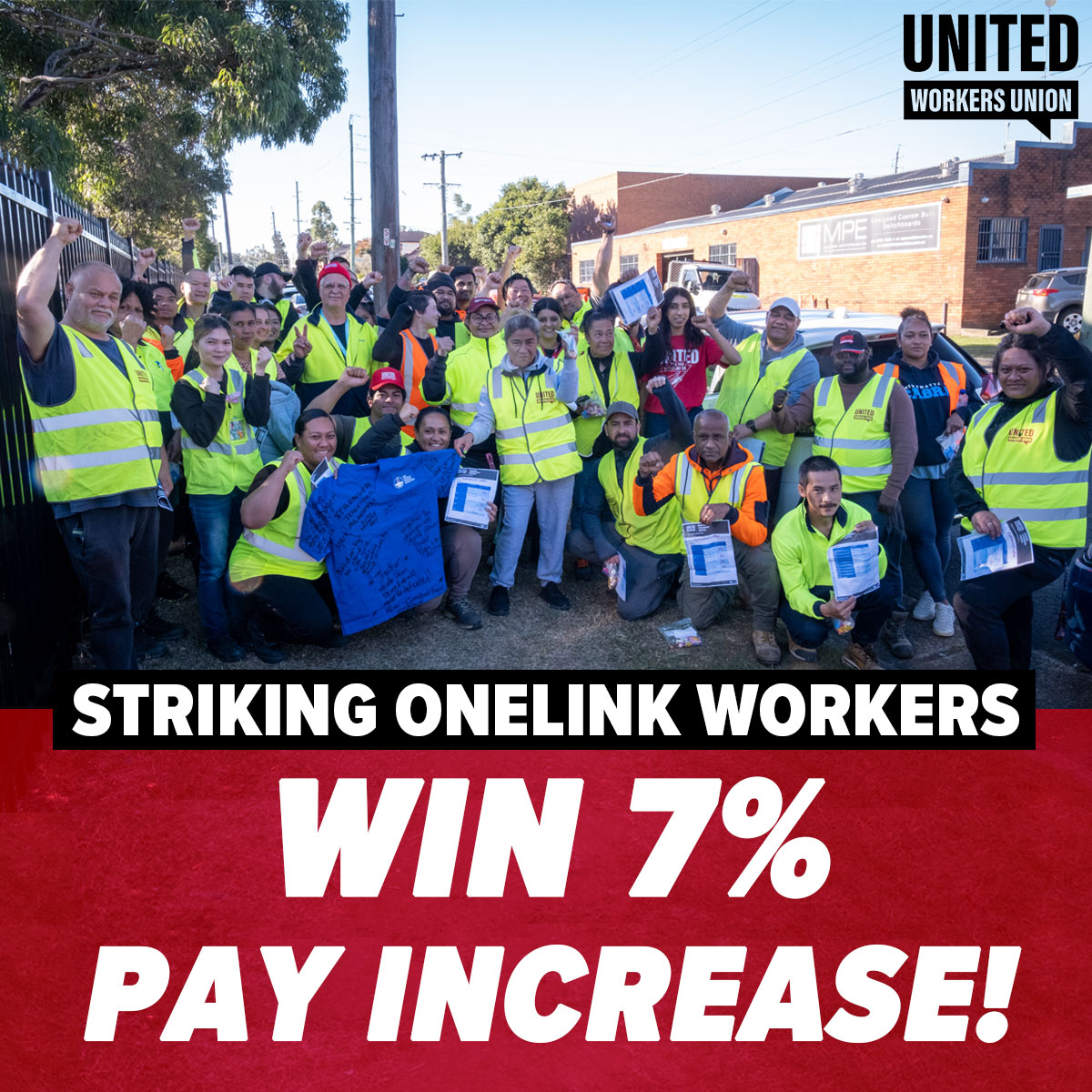 United Workers Union tweet media